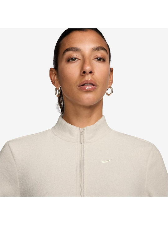Sportswear Women's Athletic Blouse Long Sleeve Ecru