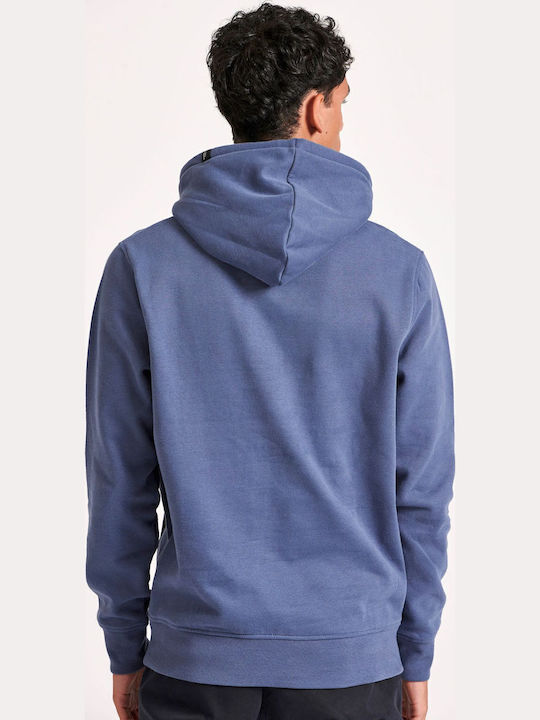 Sweatshirt with Hood Blue