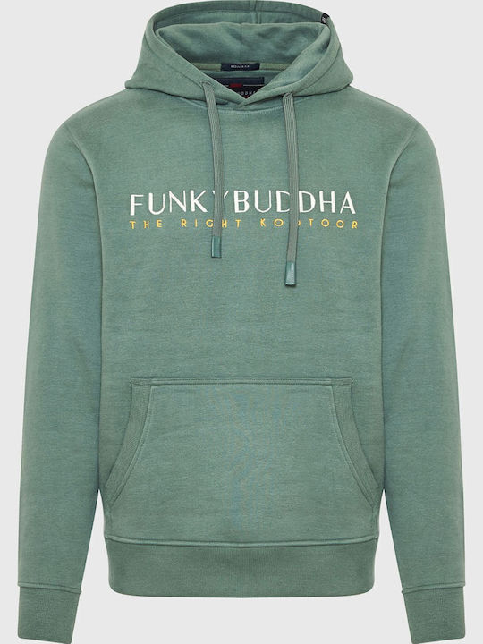 Sweatshirt with Hood Green