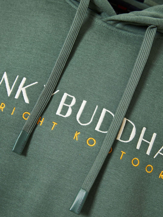 Sweatshirt with Hood Green