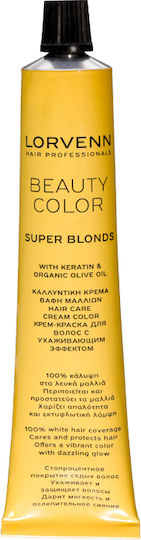 Lorvenn Beauty Color Super Blonds Βαφή Μαλλιών 1012 Σαντρέ Ιριζέ 70ml