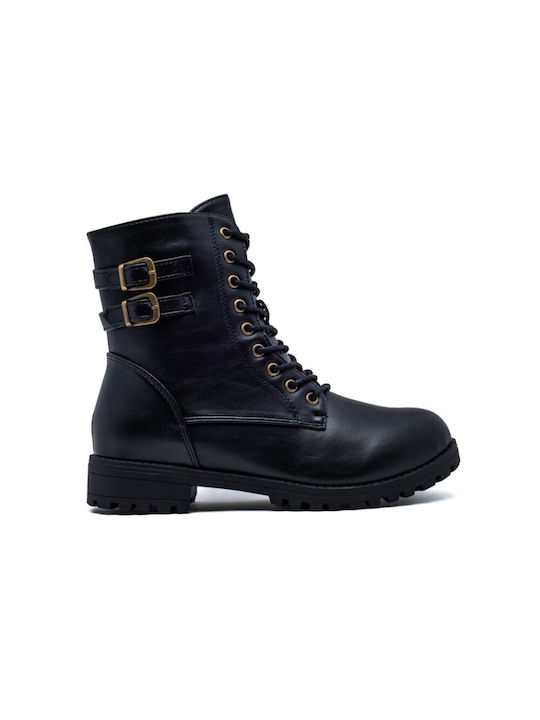 Stiefeletten Damen Schwarz