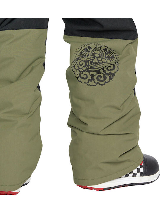 Volcom II0452500-IVY Salopetă de schi și snowboard pentru copii Ski & Snowboard Verde