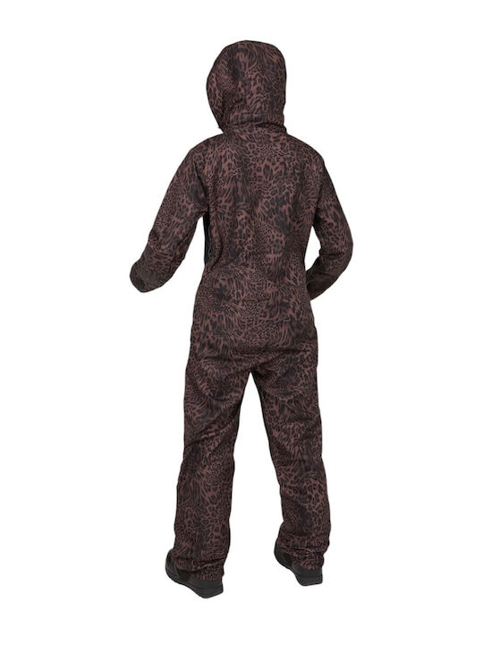 Volcom Shiloh Snow Suit H0652503-LEO Дамски Сноуборд-панталони Ски & Сноуборд Кафяв