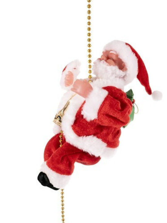 Santa On A Rope Christmas Decoration Ruhhy 22502