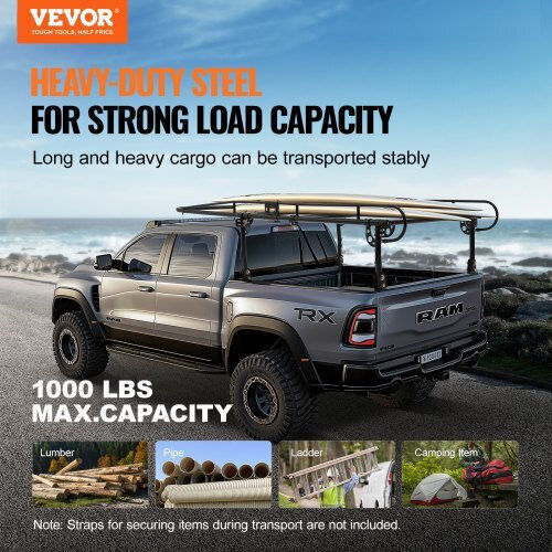 Suport pentru camion Vevor 1000lbs 43.3"-63" Lemn Kdjkdkcxljkd1dvm9v0