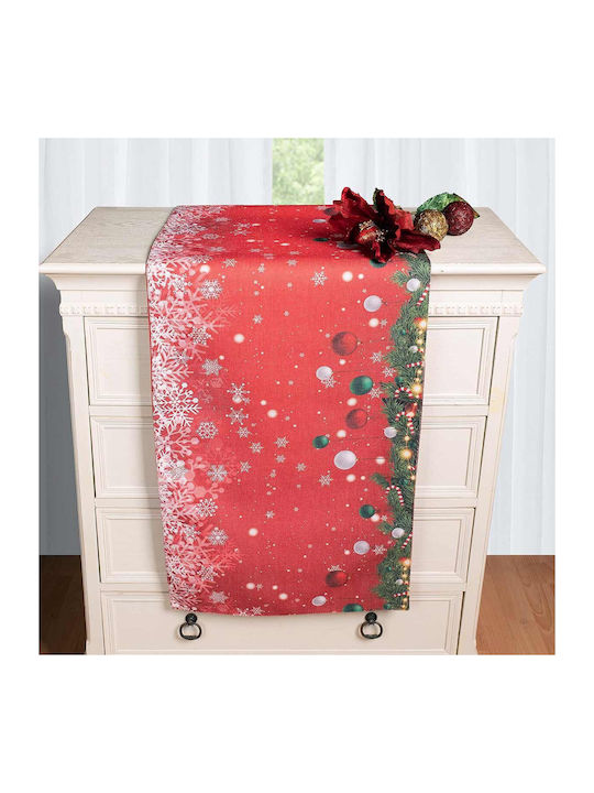 Weihnachtstischläufer Druck 45cm x 170cm Ks2025-6