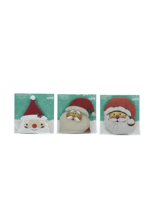 ArteLibre Set of Christmas Napkins L33xW33cm. 12pcs