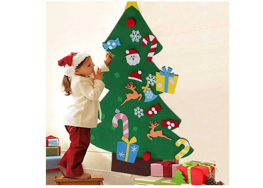 Christmas Decorative Tree 90cm Adorned Green