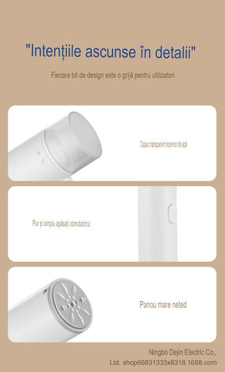 SC02 Aparat de călcat cu abur pentru haine de Mână 1200W cu rezervor 280ml Alb