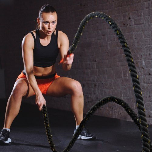 Vevor ZS30FT15INBD10EBHV0 Battle Rope με Μήκος 9.144m