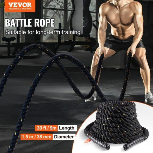 Vevor ZS30FT15INBD10EBHV0 Battle Rope με Μήκος 9.144m