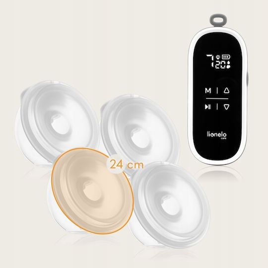 Lionelo Electric Double Breast Pump Twee Go Battery Transparent 150ml