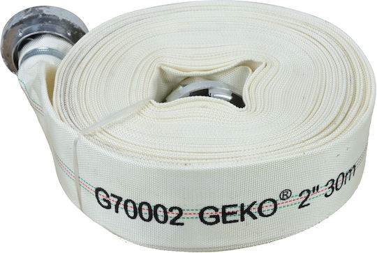 Fire Hose Geko G70002 2" Length 30 M White 8 Bar