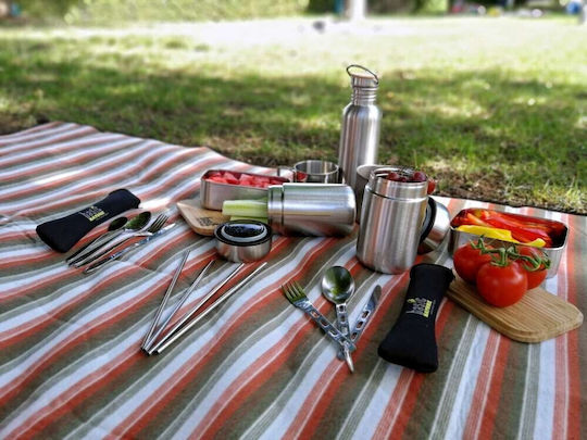 Origin Outdoors Silver Food Container 800ml