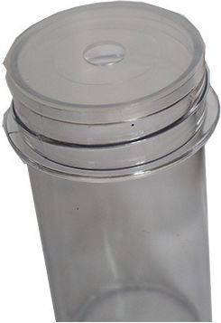 Plastic Tabletop Rotating Spice Rack Transparent