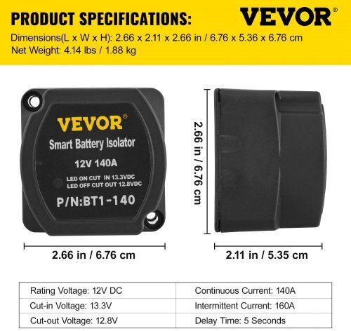 Vevor Car Relay 12V