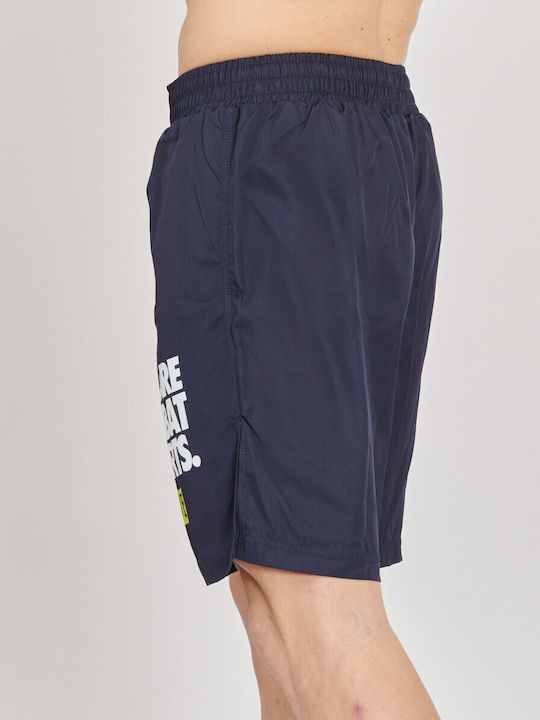 Leone 1947 AB952 MMA Shorts Blue