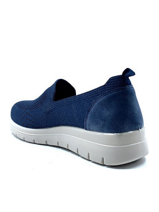Anatomisch Damen Slip-Ons Blau