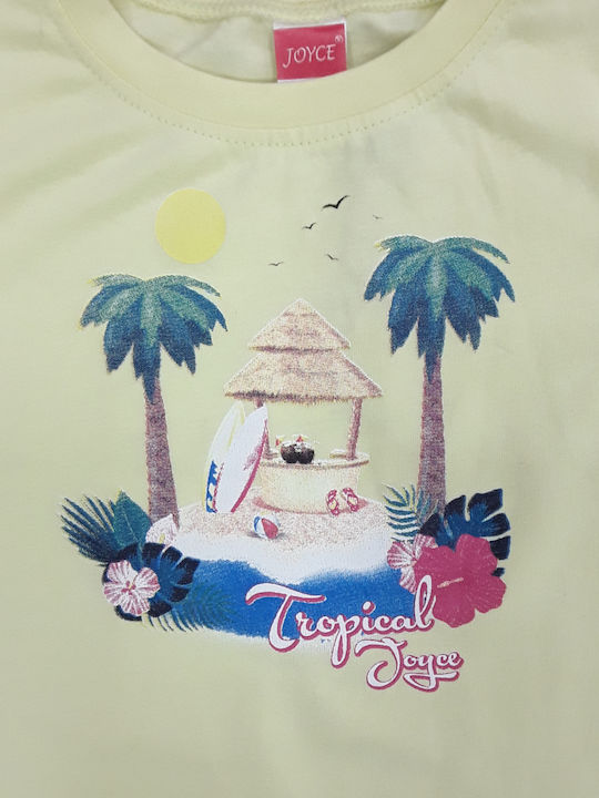 Комплект Лято 2бр Жълт Tropical
