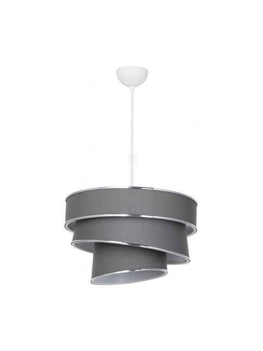 GloboStar Pendant Light Gray with Socket E27 38x38x95cm