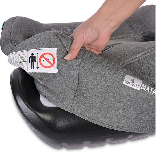 Lorelli Matador Autositz Kindersitz i-Size mit Isofix Gray
