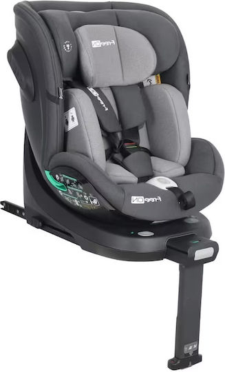 FreeOn Καθισματάκι Αυτοκινήτου i-Size με Isofix Grey