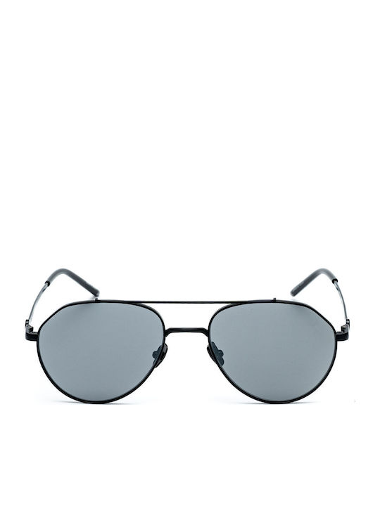 Belstaff Sunglasses Μαύρα with Metal Frame & Gray Lens Belstaff Sunglasses Μαύρα with Metal Frame & Gray Lens