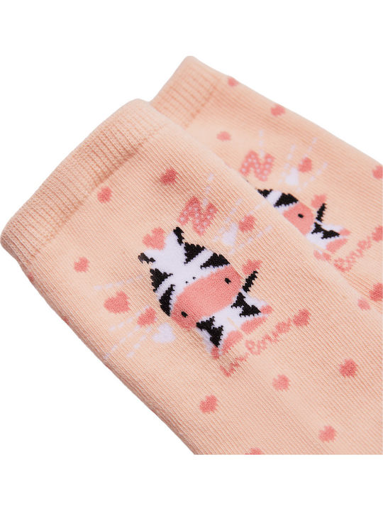 Ysabel Mora Kids' Socks Salmon 2 Pairs