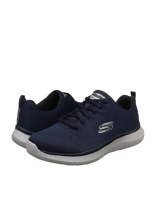 Skechers Relaxed Fit Quantum Flex Rood Running Blue