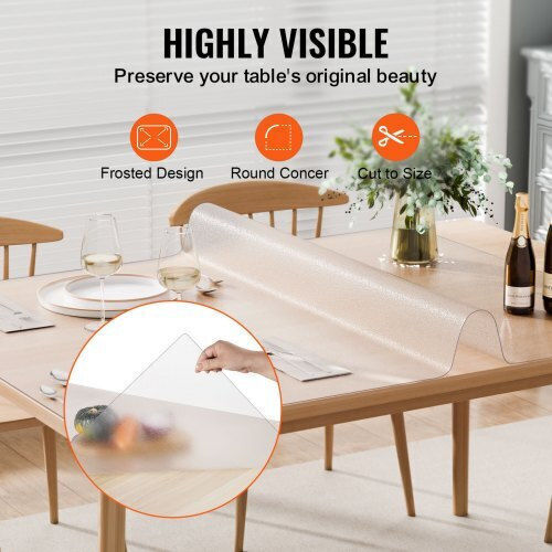 Vevor Table Protector 36x60 in Plastic 1.5mm Zfxpvczb36x6rmcudv0 Vevor Table Protector 36x60 in Plastic 1.5mm Zfxpvczb36x6rmcudv0
