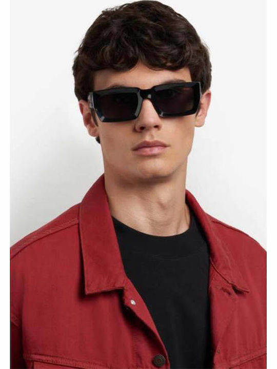 Boss Unisex Γυαλιά Ηλίου με Πράσινο Κοκκάλινο Σκελετό και Γκρι Φακό HG 1310/S MR8/IR
