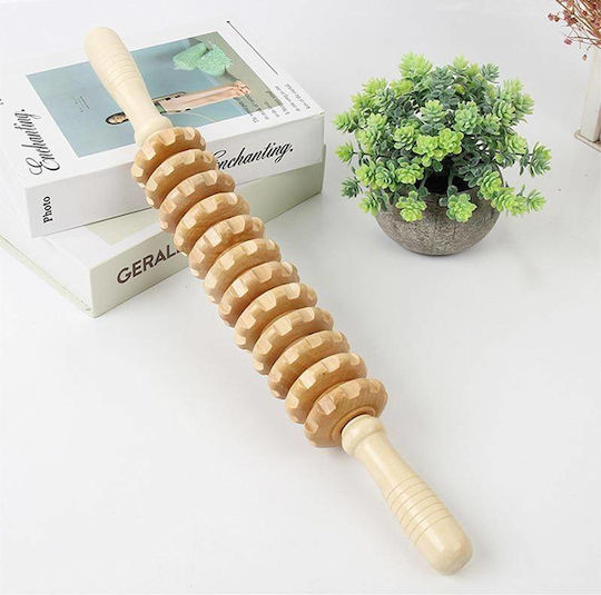 Wooden Massage Rollers Maderotherapy Set 2pcs Full Body Massage