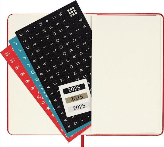 Moleskine Εβδομαδιαίο Planner 2025 Classic Planner 2025 Pocket 9x14εκ.