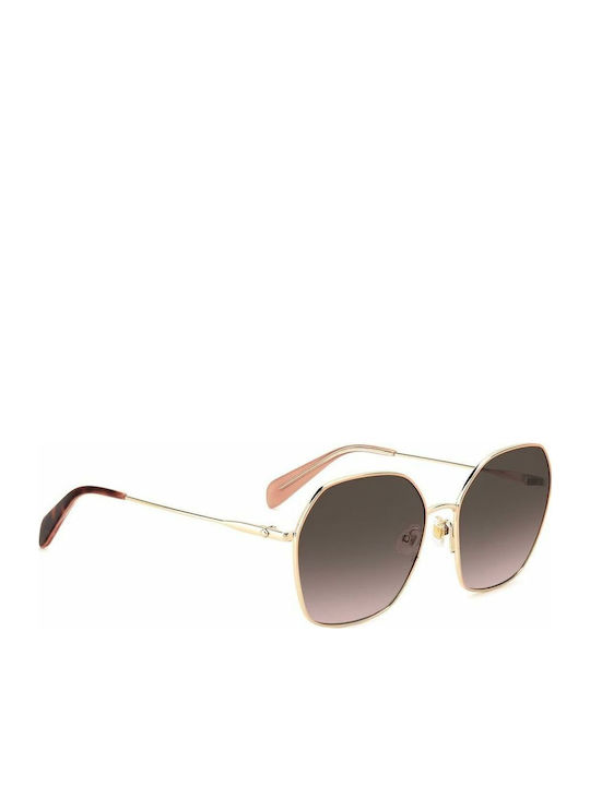 Kate Spade Feminini Ochelari de soare cu Rose Gold Cadru și Maro Degrade Lentilă Kenna/G/S AU2/HA