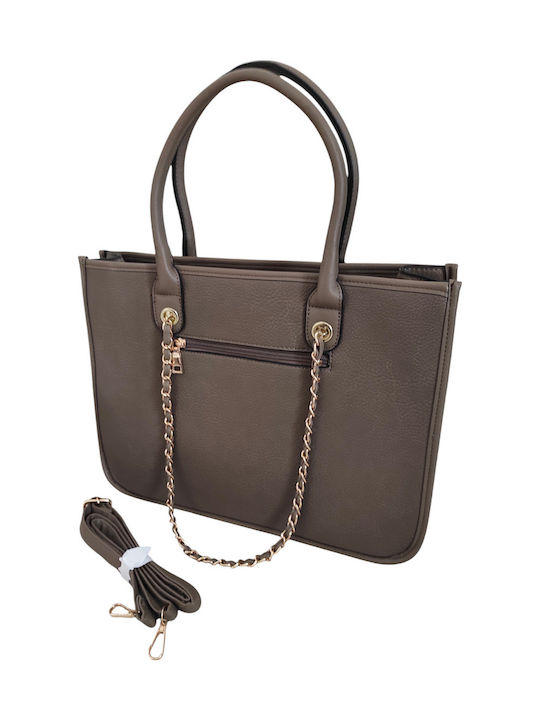 Women's Bag Shoulder Taupe