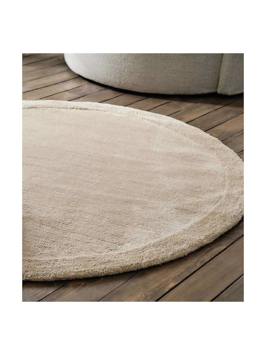 Gofis Home Heaven Rug Round Beige 802/46