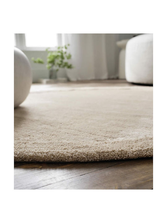 Gofis Home Heaven Rug Round Beige 802/46