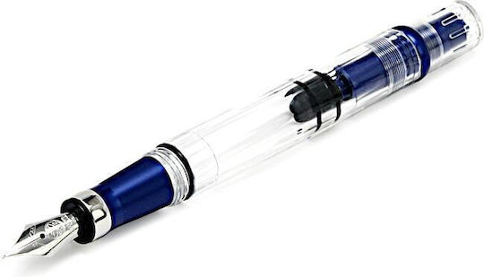 Twsbi Diamond Писалка Широчина На Линията Червена От Алуминий С Червено Мастило