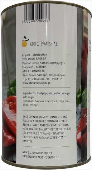 Geröstete Rote Florina Paprika Gaia 4,550 kg