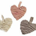 Beauty Home Wooden Hearts 1pcs Ecru