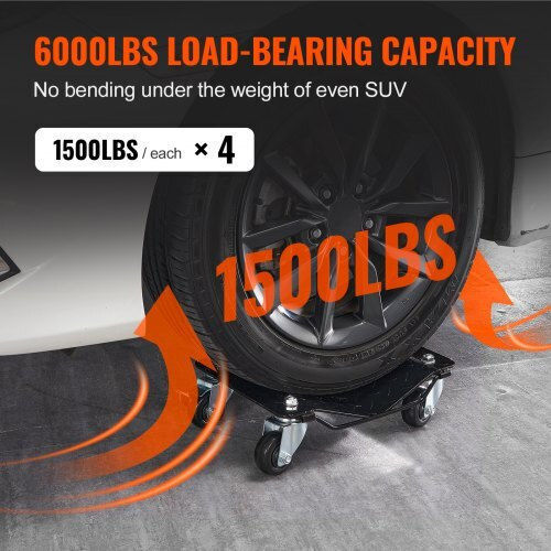 Vevor Set of 4 Heavy Duty Car Dollies 6000lb Naslsby415002sz5tv0
