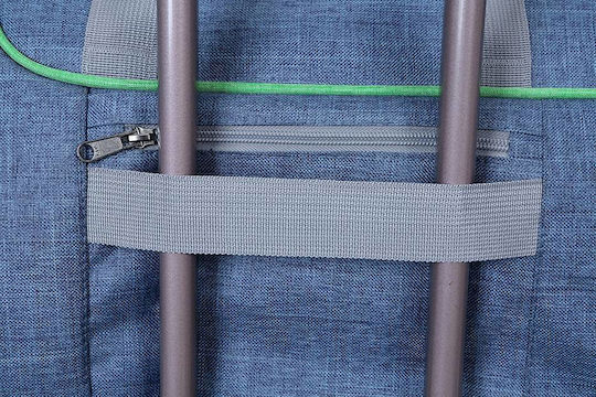 FreeDog Dog Carrying Bag Handbag for Transport of Dog / Cat Blue M45xP28xH28cm