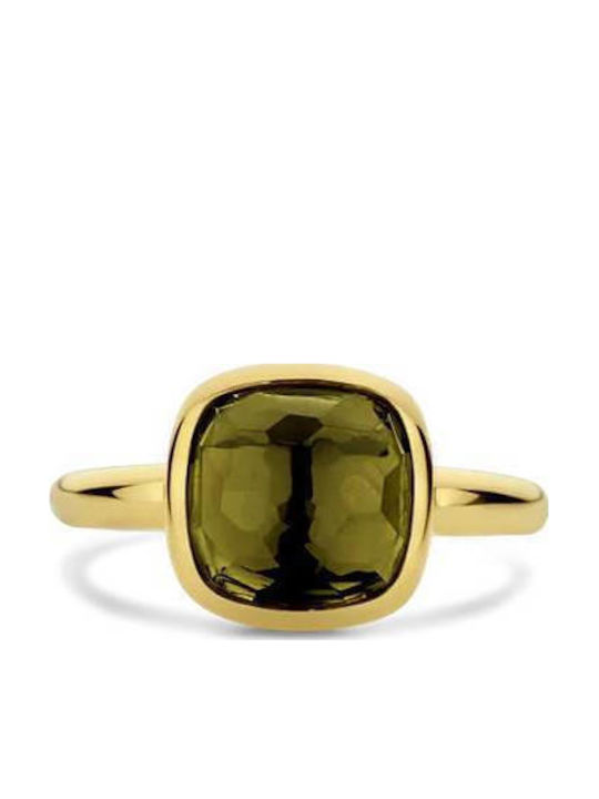 Ti Sento Damen Ring aus Silber Vergoldet