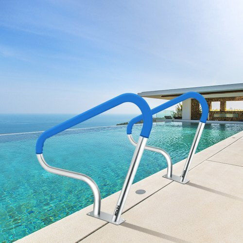 Vevor Pool Handle made of Stainless Steel 99.06x81.28cm Blue