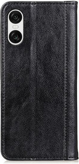 Book Leather Black (Xperia 10 VI)