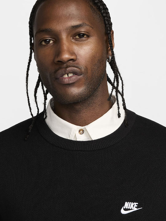 Club Pullover Sweater Black