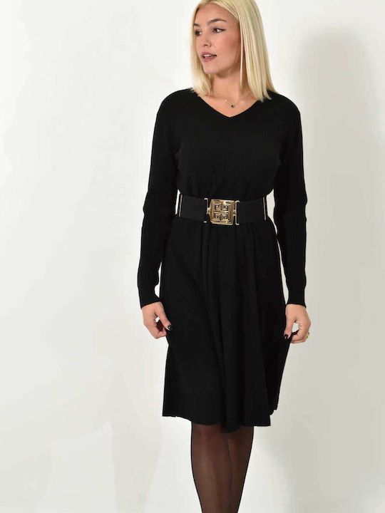 Midi Dress Black
