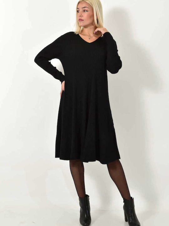 Midi Dress Black