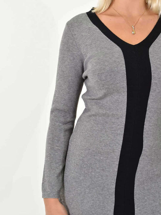 Potre Knitted Dress All Day Gray